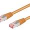 Patch Cord Ethernet S/FTP Cat6 LSZH 5m Portocaliu