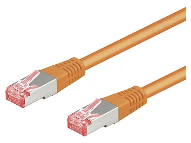 Patch Cord Ethernet S/FTP Cat6 LSZH 5m Portocaliu