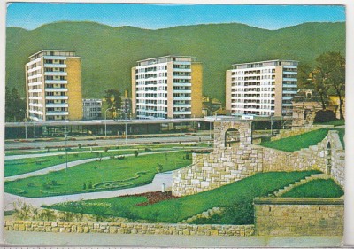 bnk cp Piatra Neamt - Vedere - circulata - marca fixa foto