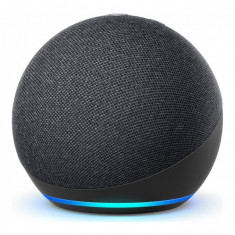 Boxa inteligenta Amazon Echo Dot 4, Control Voce Alexa, Wi-Fi, Bluetooth, Negru foto