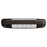 Grila bara fata Fiat 500l, 01.2013-, parte montare centrala bara, parte inferioara, model mare, fara gaura pentru proiectoare, 30L127, Aftermarket