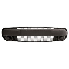 Grila bara fata Fiat 500l, 01.2013-, parte montare centrala bara, parte inferioara, model mare, fara gaura pentru proiectoare, 30L127, Aftermarket