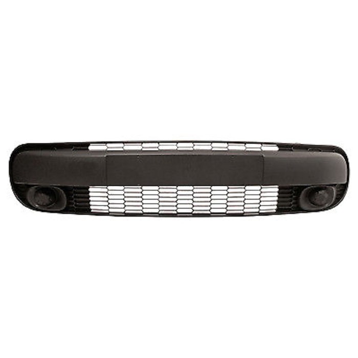 Grila bara fata Fiat 500l, 01.2013-, parte montare centrala bara, parte inferioara, model mare, fara gaura pentru proiectoare, 30L127, Aftermarket