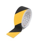 Banda adeziva antiderapanta - 5 m x 50 mm - galben negru (Atentionare Pericol)