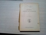 ANUARUL ARHIVEI DE FOLKLOR - VI - Ion Muslea - Imprimeria Nationala, 1942, 425p