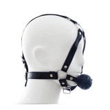 Cumpara ieftin Masca Head Harness + Ball Gag [ Calus cu Bila ]