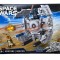 Set constructie nava spatiala 302 piese - replica Star Wars cu Yoda si robot auriu, model HY2708B