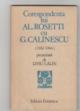 bnk ant Liviu calin - Corespondenta lui Al Rosetti cu G Calinescu ( 1932-1964)