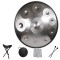 Ananda Handpan Argintiu cu 10 note