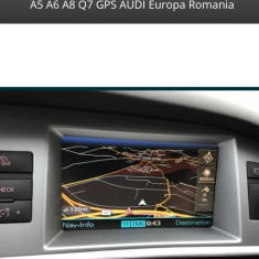 AUDI DVD harti navigatie Audi MMI 2G Audi A4 A5 A6 A8 Q7 GPS AUDI Europa Romania