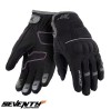 Manusi femei pentru scuter - motocicleta Touring iarna Seventy model SD-C45 negru/gri &ndash; WinterTex XS (6 cm)
