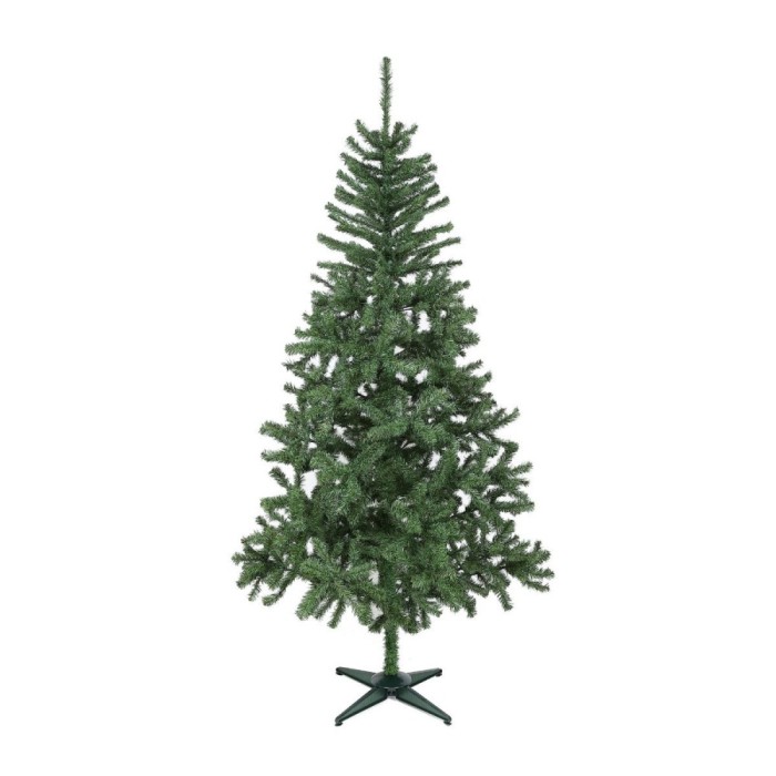 Brad artificial de Craciun, Canadian T210-723, verde, 210 cm, suport inclus