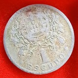 (M1406) MONEDA PORTUGALIA - 1 ESCUDO 1928, LIBERTY