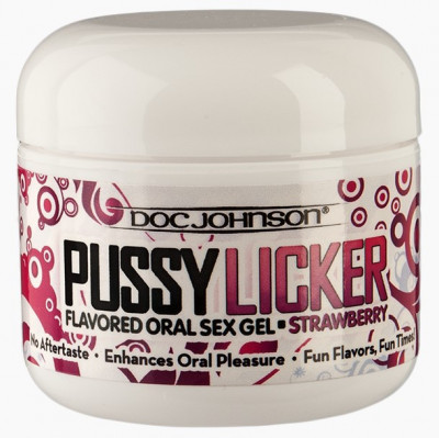 Gel pentru Sex Oral Pussy Licker Aroma Capsuni 57 ml foto