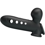 For Him-Crane Manson pentru Penis cu Airbag Negru-Silicon