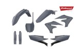 Kit plastice Yamaha YZ 250F 19- 22; YZ 450F 18- 22 Gri, Polisport