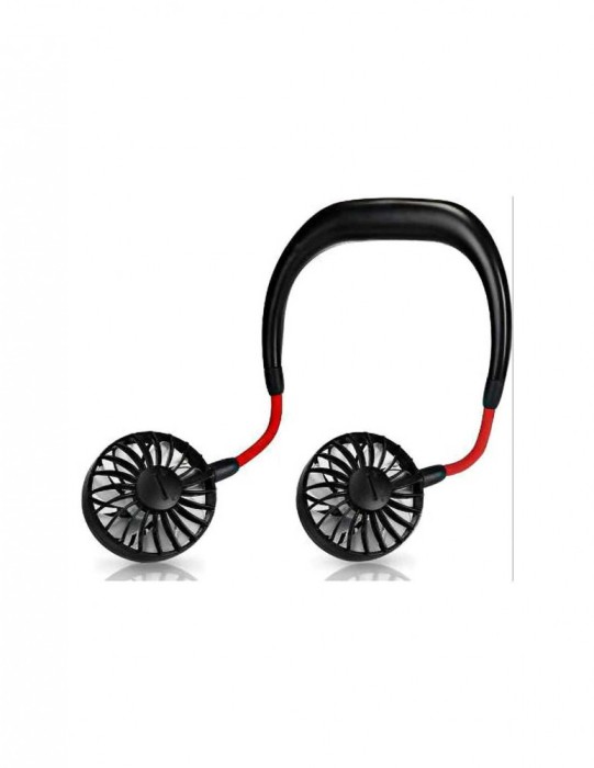 Ventilator reincarcabil portabil pentru gat negru