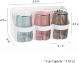 Cumpara ieftin Suport pentru periutele de dinti Goowin, polipropilena/policarbonat, multicolor, 24,1 x 10,9 x 12,7 cm