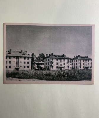 Carte poștală Pascani-Locuinte muncitorești RPR foto