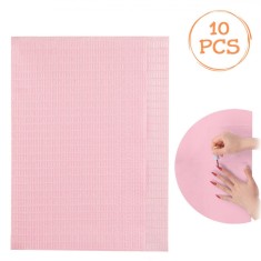 Set Lavete Manichiură, Roz, 10 Bucăți