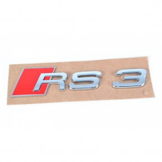 Emblema RS3 Oe Audi A3 8P 2003-2013 8P08537402ZZ foto