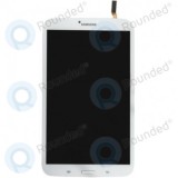 Samsung Galaxy Tab 3 8.0 Wifi (SM-T310) Unitate de afișare completă albă GH97-14790A