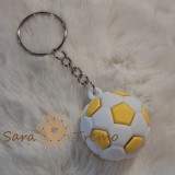 Breloc cu minge de fotbal