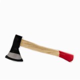 Topor forjat cu coada din lemn, 600g - echilibru perfect pentru taiat lemne