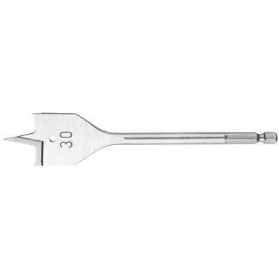 Burghiu plat pentru lemn 30,0x152mm GRAPHITE 57H236 HardWork ToolsRange foto