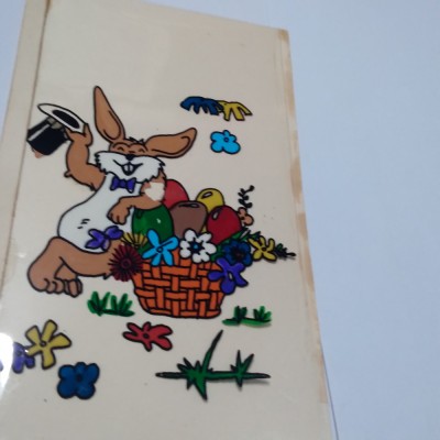 CARTE POSTALA FELICITARE PASTI NECIRCULATA foto