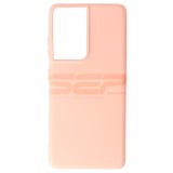 Husa Silicon Samsung Galaxy S21 Ultra Roz - Calitate Superioara, High Copy