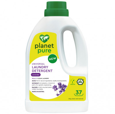 Detergent bio pentru rufe - lavanda - 1.48 litri, Planet Pure foto