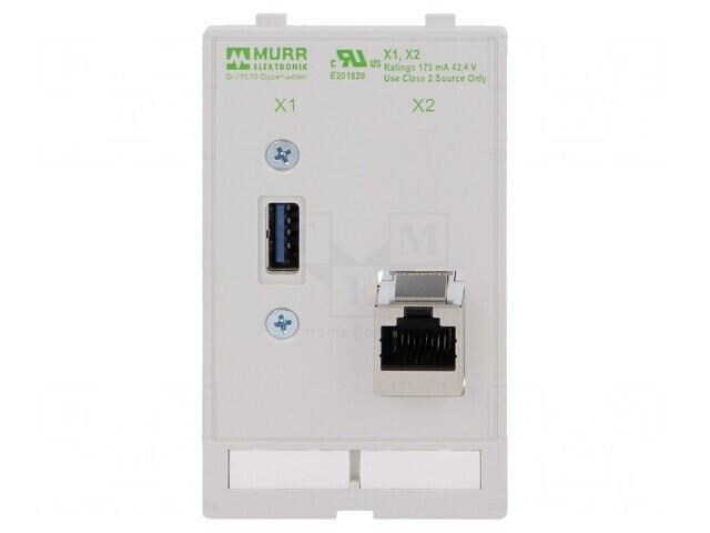 Interfață Panou 48VAC 48VDC 1A IP20 80mm