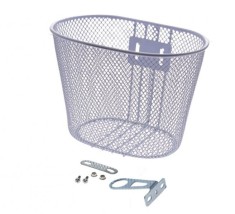 Cos fata biciclete copii, culoare alb, 25x17x15 cm Cod:AWR1964W