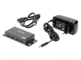Hub USB 3.0 Fixat pe Blat 5Gbps PnP, Logilink