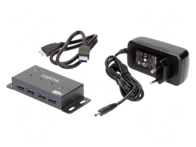 Hub USB 3.0 Fixat pe Blat 5Gbps PnP foto