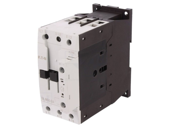 Contactor 3P NO 24VDC 50A