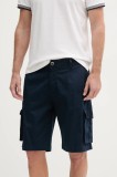 Aeronautica Militare pantaloni scurți culoarea bleumarin, BE256CT3511