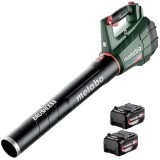 Metabo LB 18 LTX BL - Suflanta de gradina cu 2 acumulatori Li-Ion 18 V 5.2 Ah 650 m3/h motor fara perii turatie reglabila