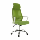 Cumpara ieftin Scaun de birou, verde alb, Taxis, 64x63x126 cm