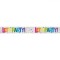 Banner Decorative, Holografic, Argintiu, &quot;Let&#039;s Party&quot;, 270x19cm