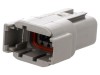 Conector DTM 8-Pin Gri IP68 DEUTSCH DTM04-08PA