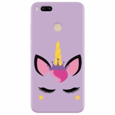 Husa silicon pentru Xiaomi Mi A1, Unicorn Shine foto