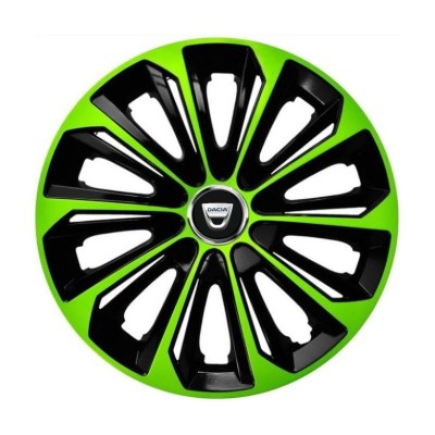 Set 4 capace roti Extra strong green R16 Compatibil Cu Dacia foto