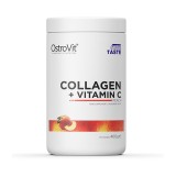 Colagen + Vitamina C cu aroma de piersici, 400g, OstroVit