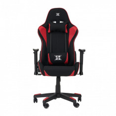 Scaun gaming X by Serioux, Torin, ajustabil, material textil, piston pe gaz, manere reglabile, baza stea cu 5 picioare, greutate maxima admisa 150Kg, foto