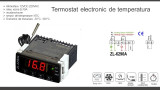 Termostat digital incubator incalzire 12V 220V