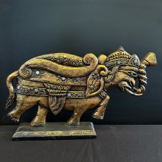 Elefant decorativ din lemn - Indonezia