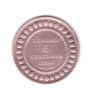 Moneda Tunisia 5 centimes 1908, stare buna, curata, Africa, Bronz