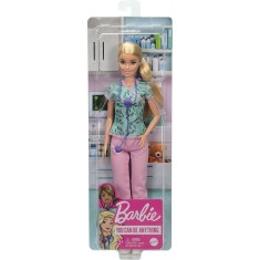 Papusa Barbie Cariere asistenta medicala, 3 ani+ foto